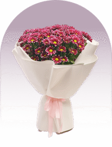 Delicate hypericum bouquet